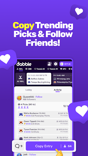 Dabble - Real Money Pick'Em screenshot 5
