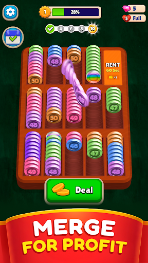 Pocket Sort: Coin Merge Puzzle screenshot 8