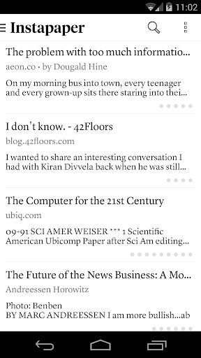 Instapaper screenshot 6