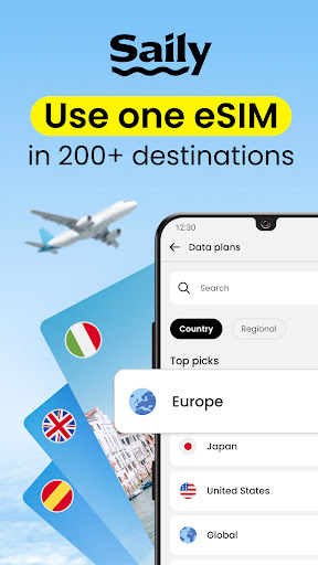 Saily eSIM: Travel Data Plans screenshot 3