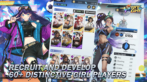 Victory Girls: Anime Soccer screenshot 10