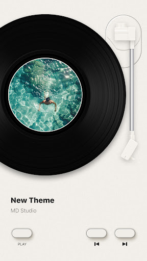 MD Vinyl - Music Player Widget screenshot 3