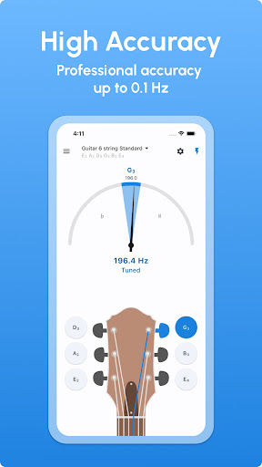 Guitar Tuner - LikeTones screenshot 5