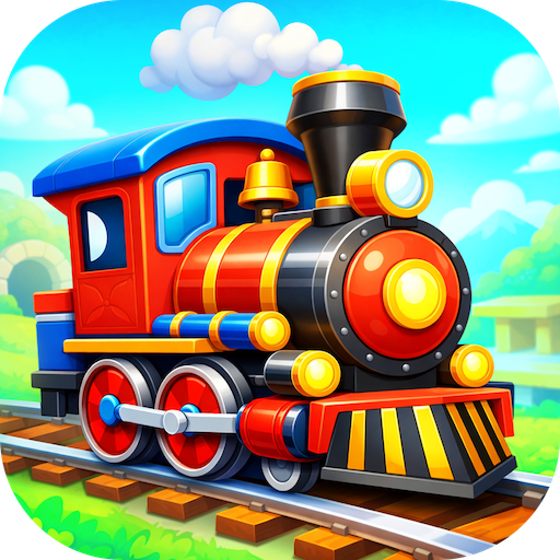Train Station Game for Kids cover